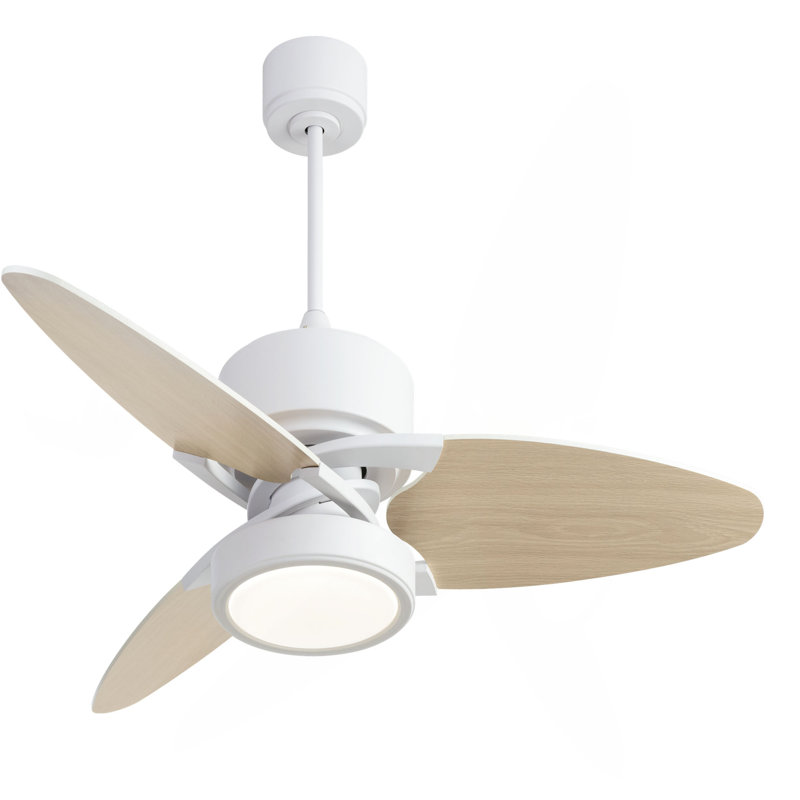 Light Pro 52 in. LED Indoor White Smart Ceiling Fan with Remote Control
