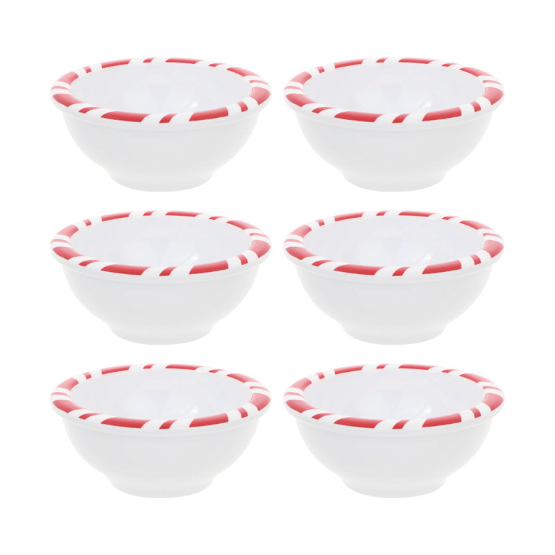 3 3/8" Mini Bowl S6, Peppermint