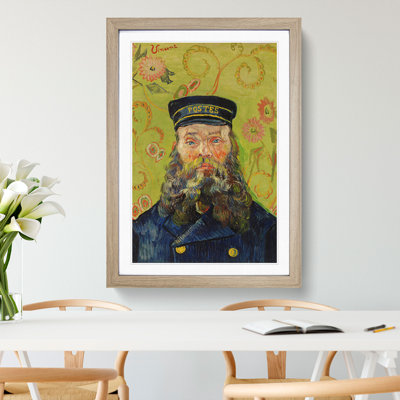 The Postman Joseph Roulin Vol.3 by Vincent Van Gogh - Picture Frame Painting