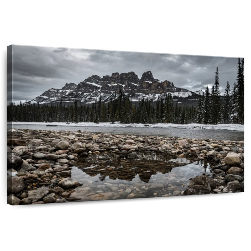 Alvord Chilly Castle Mountain, H 16 po x l 24 po