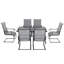 Barrucco 6 - Person Patio Dining Set with Rectangular Table-2003712359