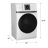 Profile 5.3 Cu. Ft. Iec Capacity Ultrafast Combo Ventless Heat Pump Technology Washer/dryer White - Pfq83hsswww