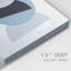 Shapely Blues I - impression sur toile tendue-756806492