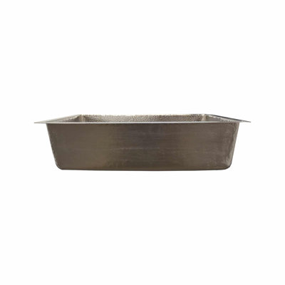 Mandalay 20" x 14.5" Hand Hammered Recycled Copper Undermount Bathroom Sink