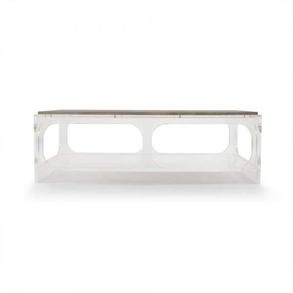 Alec Solid Wood Top Coffee Table