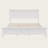 Modern Solid Wood Platform Bed with Tapered Legs, Easy Assembly, Elegant & Durable Design-1036869559-1036869554