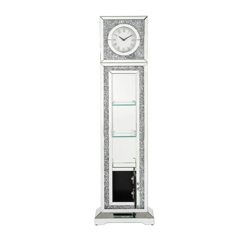 Vitrine en bois H 63 po x l 18 po