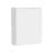Folding Table, 4 Shelves, White