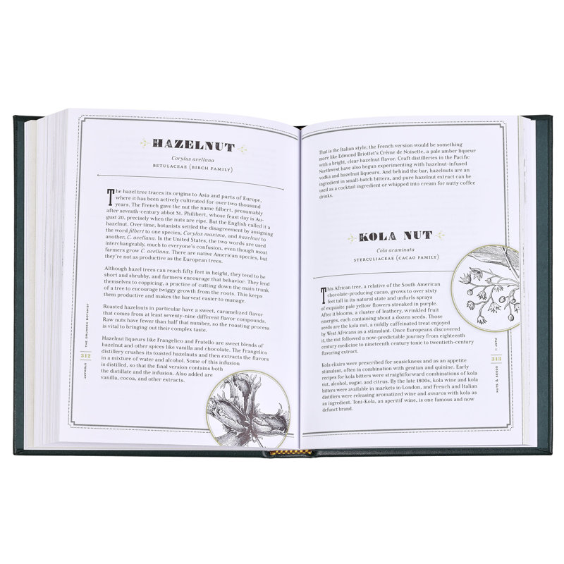 The Drunken Botanist Leather Bound Book