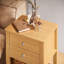 Eita 45cm W Manufactured Wood Bedside Table