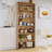 70.8" H x 23.8" W Standard Bookcase 6 Tiers Tall with Storage for Living Room, Home Office-1155983251