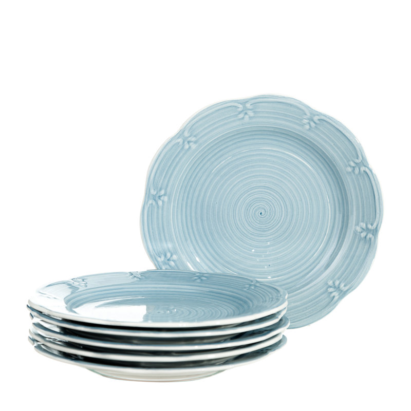 Marjorie Dinner Plate  6 pieces, Blue