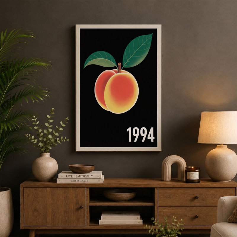 Print, 36x24 - 91.4 x 61.0 cm, Teal Border