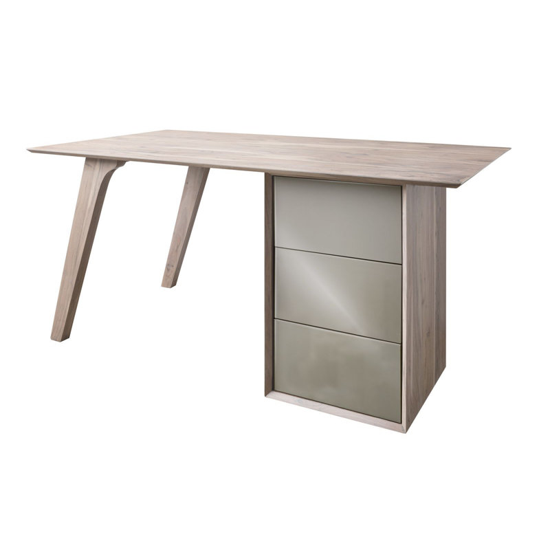 Tromso Solid Wood Writing Desk