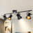 37'' 4 -Light Track Kit Track Lighting Fixtures Ceiling Track Light with Dimmable Adjustable Head