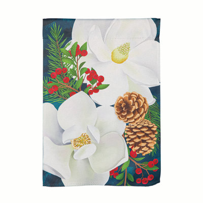Drapeau des Fêtes Holiday Magnolia