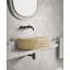 Lavabo vasque, lavabo ovale pour salle de bain-125438692