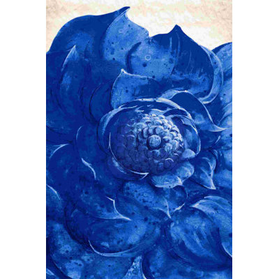 " Blue Flower Close Up "