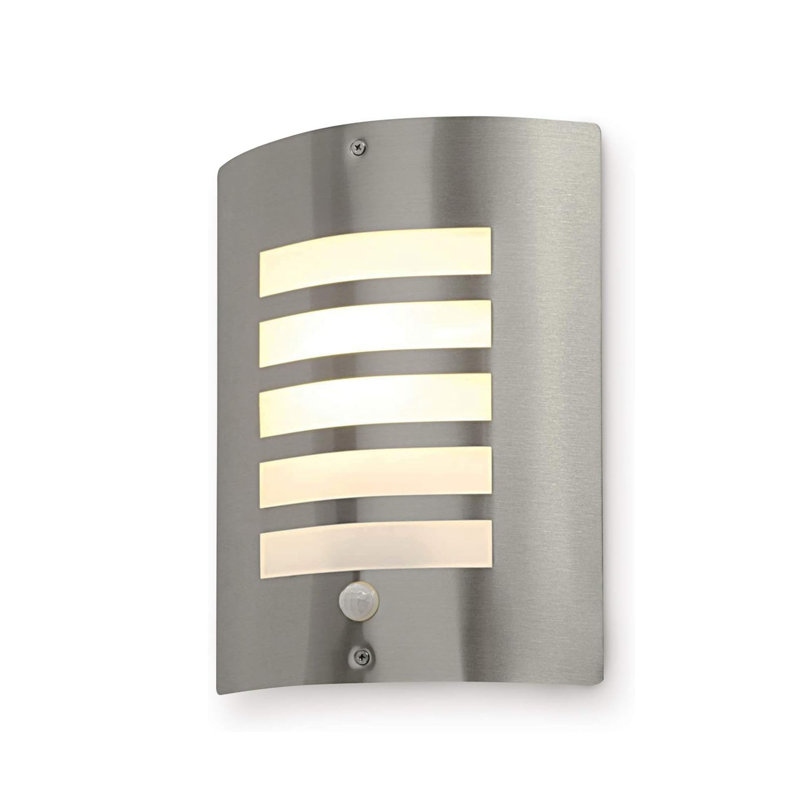 Silver 30cm H Outdoor Sconce