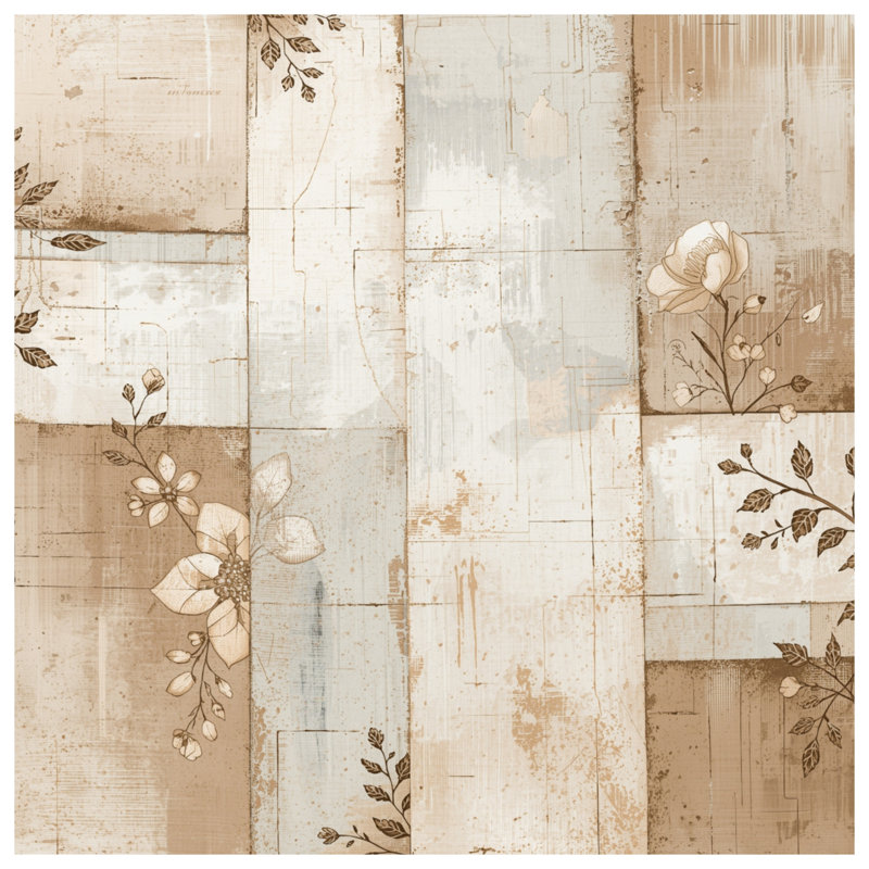 Coussins décoratifs floraux, 26 x 26 pouces