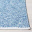 Mardell Chevron Handmade Tufted Blue Area Rug-1534304080