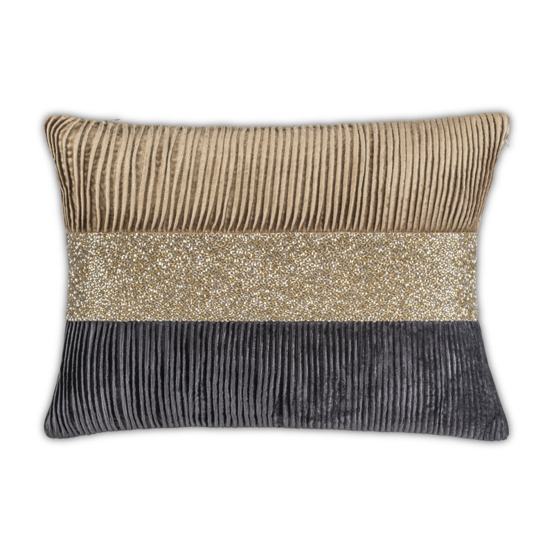 Layla Charcoal Stone Lumbar Pillow