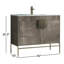 Ensemble de meuble-lavabo simple 40 po Carlisle