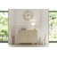 Modern Sideboard with Fluted Fronts & Gold Legs – 100cm Storage Cabinet-1840160533