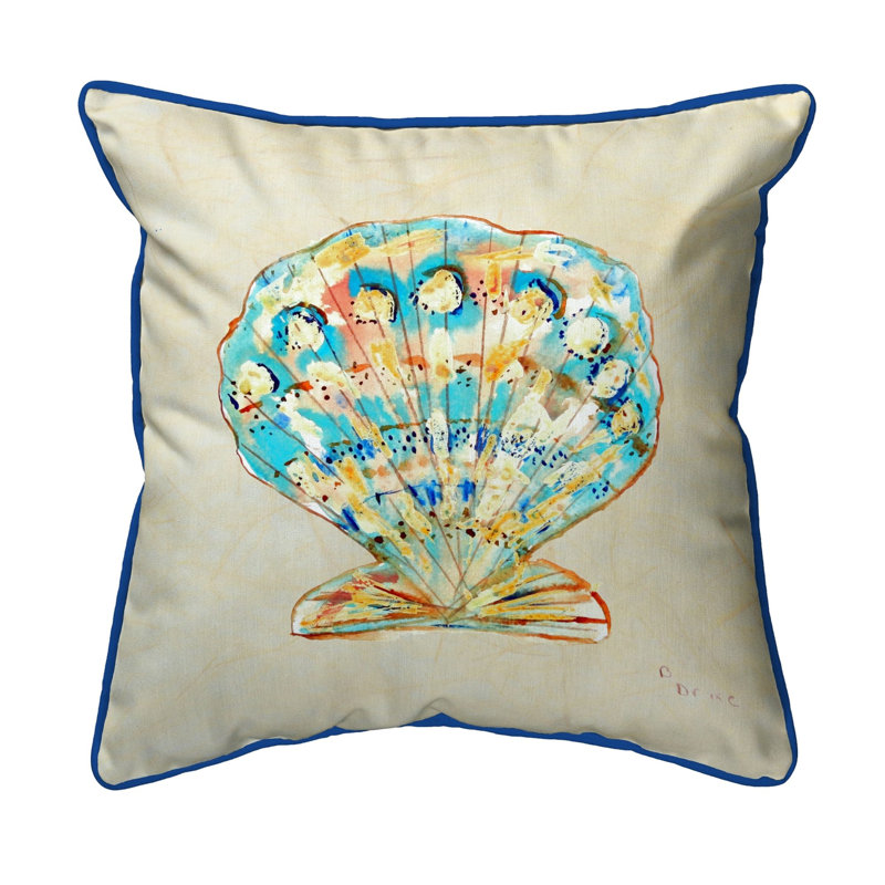 Housse et insert de coussin extérieur Scallop, Petit