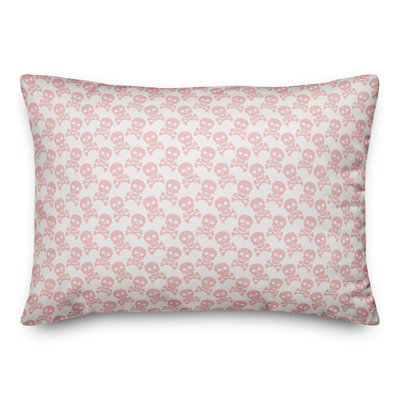  Housse et insert de coussin rectangulaire Skull and Crossbones