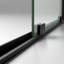 Porte de douche coulissante demi-cadre l 56-60 "x H 72"