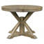 Table de salle à manger extensible Retrovine Classic avec rallonge papillon et bois massif-117431321