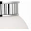 Cavill Flush Mount with White Glass-510691566-510691567