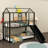 Reesa Kids Twin Over Twin Bunk Bed-521412485