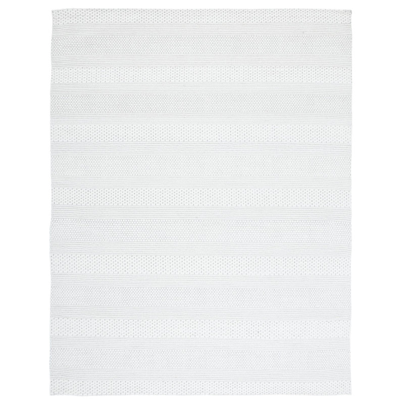 Beikirch Hand Loomed Performance Solid Color Rug, Rectangle 9' x 12'