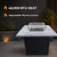 Square Propane Smokeless