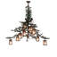 Lustre géométrique à 12 lumières Dyana