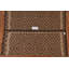 Tapis oriental brun Kilim 7 x 9
