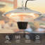 Aaleya 1500W Outdoor Heater Outdoor Ceiling Mounted Aluminium Halogen