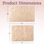 Ensemble de 2 tapis de bain en mousse viscoélastique Lavish Home, taupe-197992104