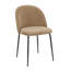 Fabric Upholstered Metal Side Chair-1976539989
