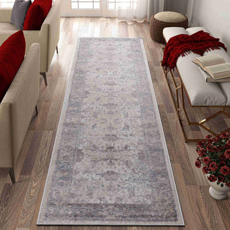 Collection Traditional Runner Rug, Runner 2'2" x 8'