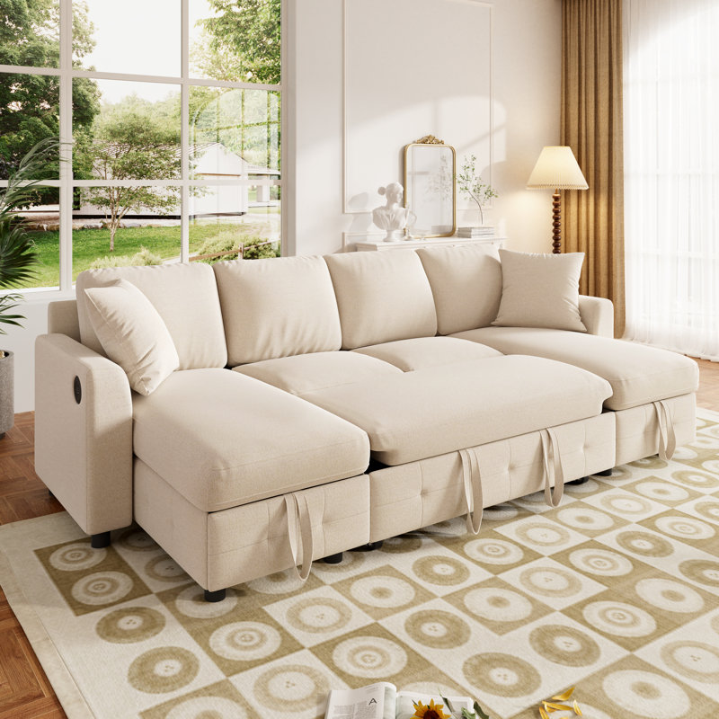 Sofa, 4, Grey