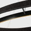 Sean Lavin Noa Large LED Ring Chandelier in Bronze with Washed Black Sea Grass shade-717365086-717365082-717365075