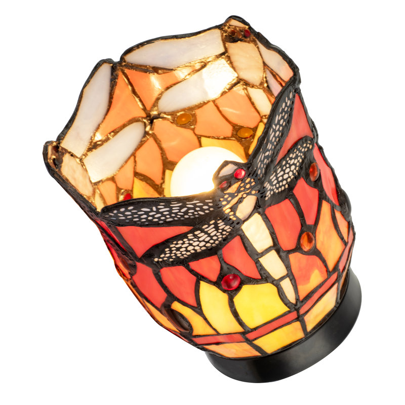 Metal Novelty Lamp, Orange