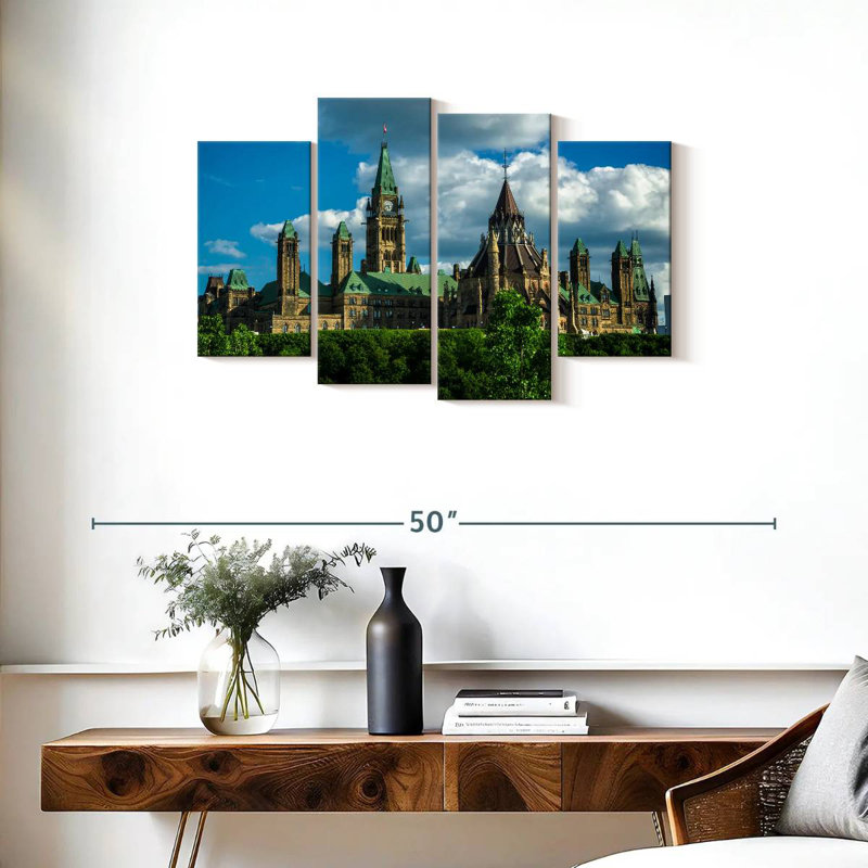Nicci Canada Parliament Hill Complex, 22" H x 36" W