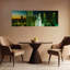 Nuit, Chicago, ville abstraite, architecture contemporaine, art mural-1177474086
