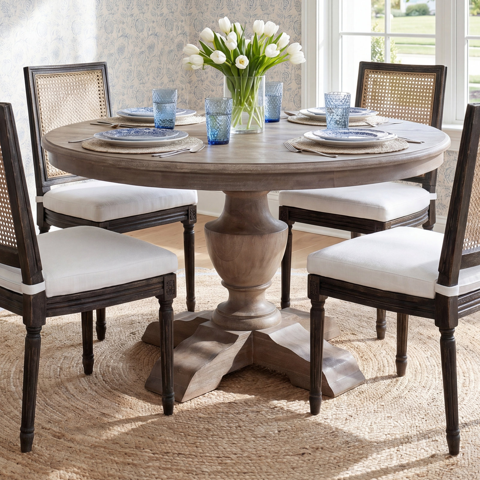 Biehl 55'' Round Dining Table