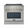 ProLine Range Hoods 36" 4.5 Cubic Feet Natural Gas Freestanding Convection Range
