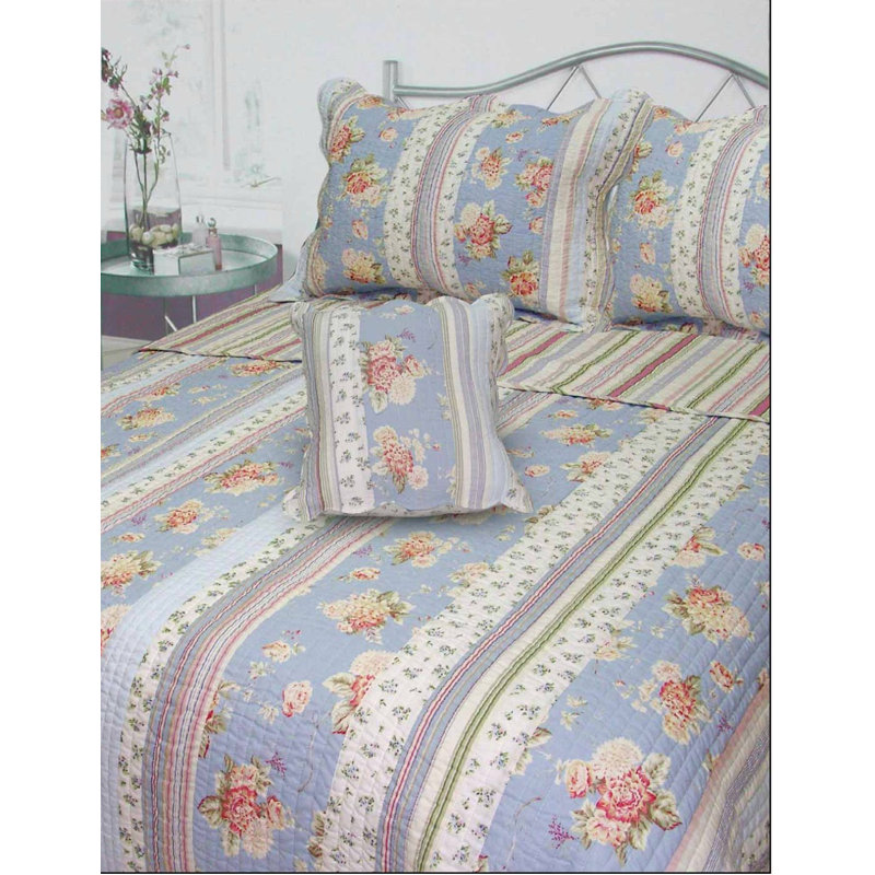 Cotton Floral Sham Set